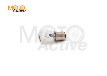 Лампа стоп сигнала S25 12V 21/5W цоколь 2 конт. прозрачная CN