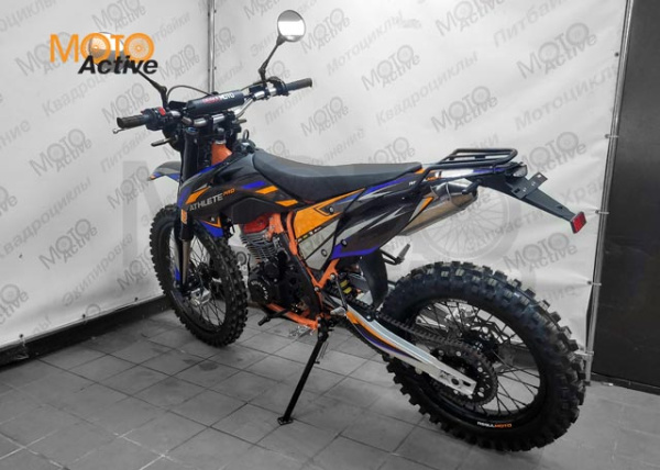 Мотоцикл REGULMOTO ATHLETE PRO (4 valves) 6 скоростей ПТС) оранжевый-черный