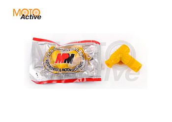 Насвечник мото (тюнинг) 90*, Т- образный (желтый) "МРМ"