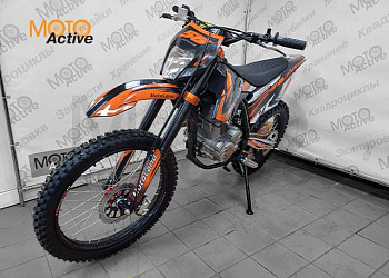 Мотоцикл Кросс Motoland CRF 250 (172FMM) оранжевый