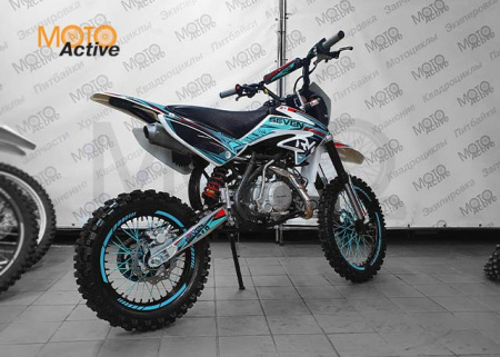 Питбайк Regulmoto SEVEN MEDALIST 17/14 (синий/красный)