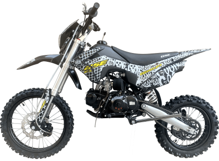 Питбайк BSE EX-125e 17/14 Max13 White Yellow