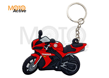 Брелок резиновый байк "YAMAHA"