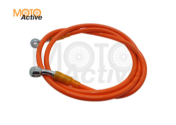 Шланг гидравлический тормозной (армированный) L=1300 d=10мм оранжевый