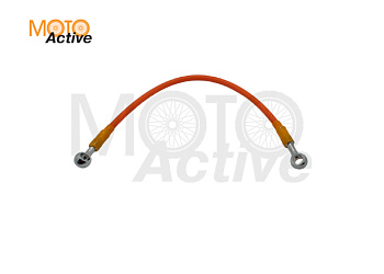 Шланг гидравлический тормозной (армированный) L= 400 d=10мм оранжевый