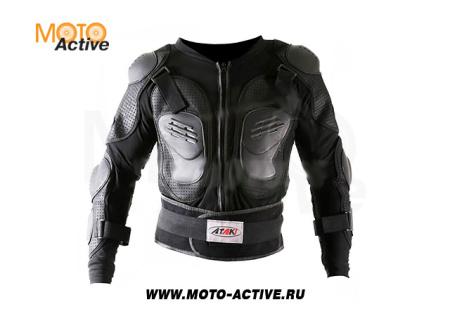 Черепаха защитная ATAKI SC-P114 черная/Hi-Viz желтая