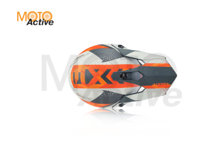 Шлем детский (кроссовый) Acerbis IMPACT STEEL JUNIOR Orange/Grey