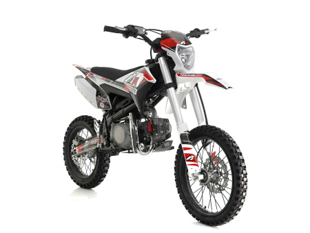 Питбайк Кроссовый Apollo Tracker 125LE, 17/14 (Красный/белый)