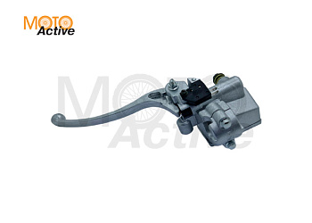 Машинка тормозная (ГТЦ) Zongshen, Lifan 125/150 (правая, хром) "KOMATCU"