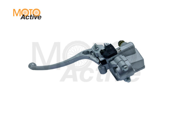 Машинка тормозная (ГТЦ) Zongshen, Lifan 125/150 (правая, хром) "KOMATCU"