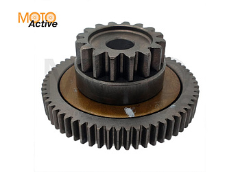 Шестерня промежуточная электростартера большая ZS174MN-3, без пальца