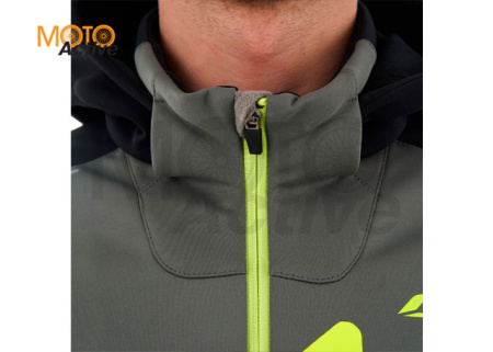 Куртка мужская с капюшоном Explorer 2.0 Dragonfly Grey Lemon