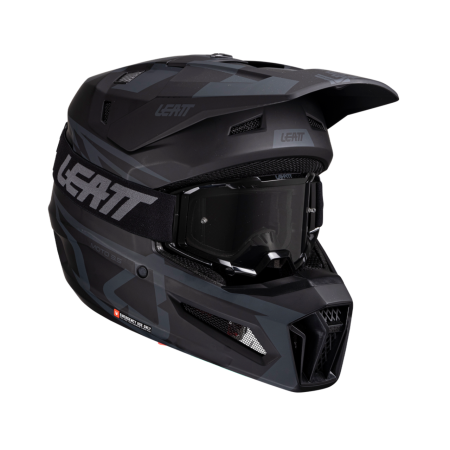 Кроссовый шлем с очками Leatt Moto 3.5 Stealth