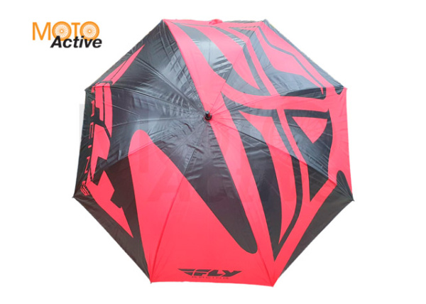 Зонт FLY RACING черный/красный