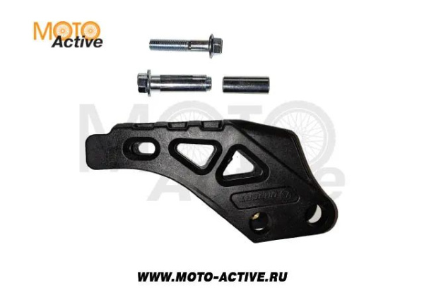 Успокоитель цепи (ловушка) для питбайка пластиковая универсальная SM-PARTS красная