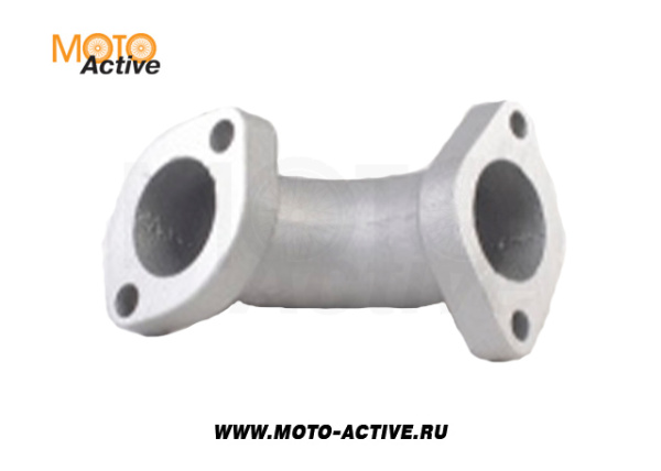 Патрубок карбюратора #3 28мм металл 125-160см3