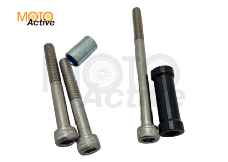 Защита крышки левого картера   защита ведущей звезды ZS172FMM-3A, 174MN (синий)