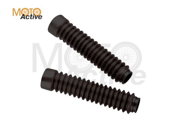 Гофры вилки мотоцикла ACCEL 17T (чёрный)