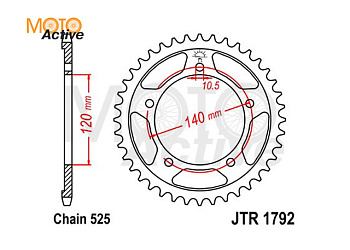 Звезда ведомая JTR1792.45