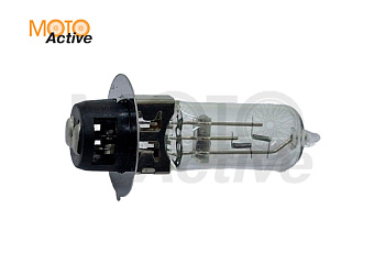 Лампа 12v 35w/35w галоген мопед Альфа-Дельта P15D-25-1
