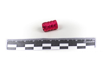 Колпачок вентиля CNC красный