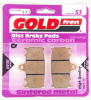 Тормозные колодки GOLD FREN Sintered S3 032 CUT (FA 158)