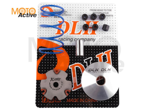 Вариатор передний (тюнинг) Honda DIO AF27 ( палец, ролики 6шт(1шт.- 9g), пружина торкдрайвера) "DLH"