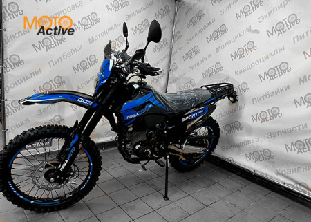 Мотоцикл REGULMOTO Sport-003 PR PRO (4 valves) 5 скоростей ПТС) черный-синий