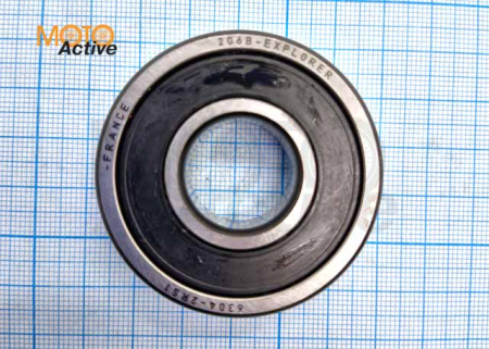 Подшипник 6304 20х52х15 коленвала -2RS  (Delta, ред-р 4T CH250) "SK"