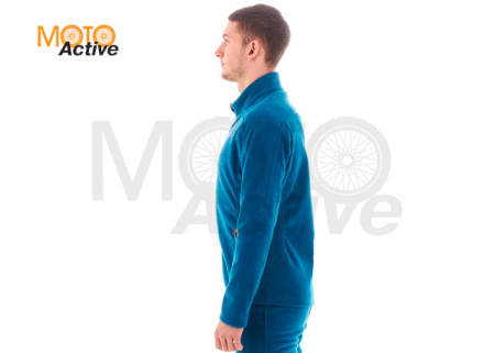 Мужская флисовая кофта Level Dragonfly Blue Orange