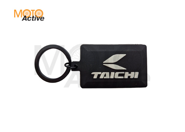 Брелок Taichi TAICHI LOGO KEY HOLDER Black