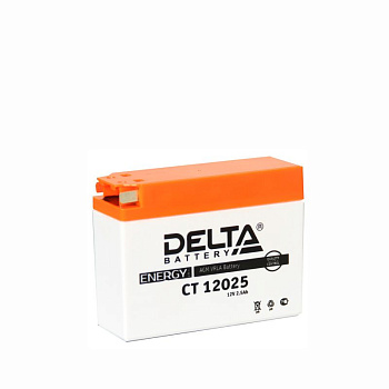 АКБ DELTA CT 12025 4B-BS 2,5ah Suzuki,Yamaha (114 х 38 х 86)