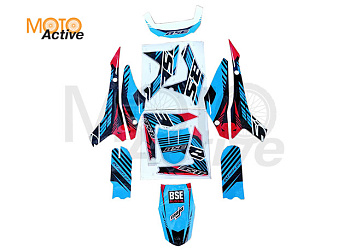 Наклейки PH10 набор (синие)