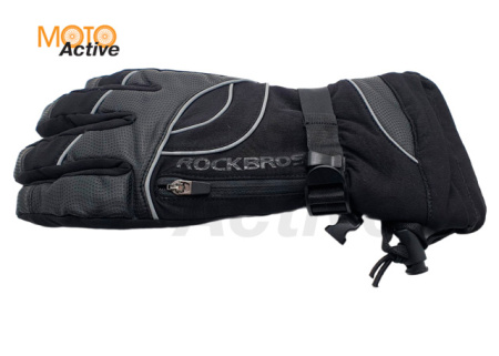 Перчатки зимние Rockbros S133-BK Black