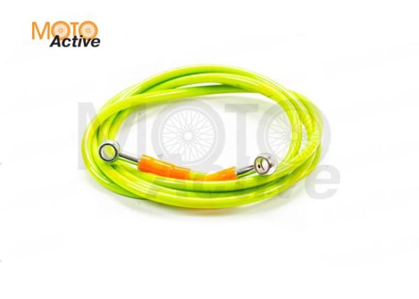 Шланг гидравлический тормозной (армированный) L=2000 d=10мм зеленый