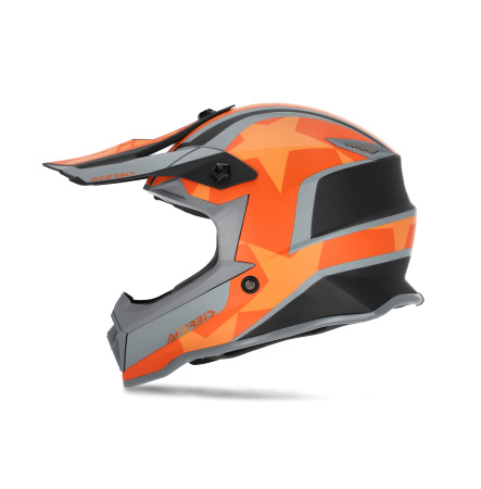 Шлем детский (кроссовый) Acerbis IMPACT STEEL JUNIOR Black/Orange