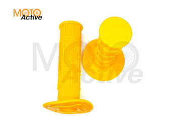 Ручки руля ZX-B520 желтые