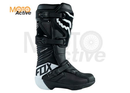 Мотоботы женские Fox Comp Womens Boot Black (черные)