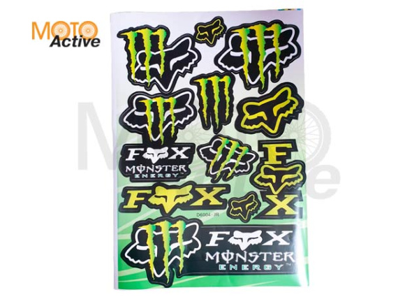Наклейки набор Monster Energy (D6004)