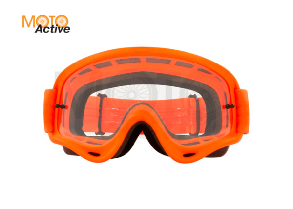 Очки для мотокросса OAKLEY O-Frame Moto оранжевые-черные / прозрачная