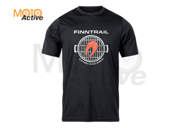 Футболка FINNTRAIL STEAK BLACK 6705 (L)