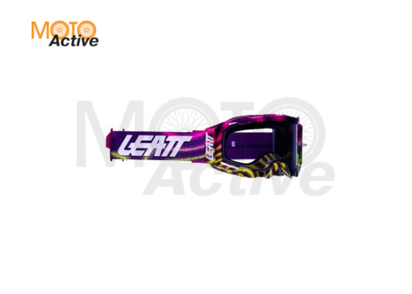 Очки Leatt Velocity 5.5 Zebra Neon Light Grey 58%