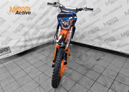 Питбайк Regulmoto SPITFIRE 140cc 17/14 PRO Черный-оранжевый
