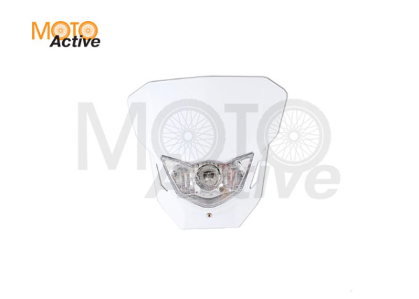 Фара с обтекателем для питбайка (тип BSE PH10) белая