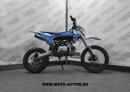 Питбайк SSSR CORE 125 E A 17/14 Cosmic Blue 1 (Автоматическая КПП, электростартер)