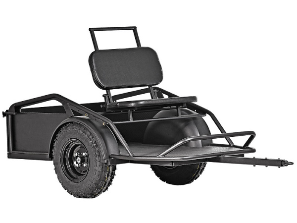 Полуприцеп  CARGO-2, в сборе со съемными элементами, окраш. RAL 9005 (черный янтарь)