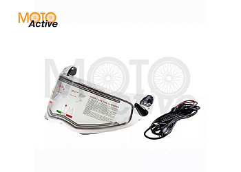 Визор с электрообогревом для шлема AiM JK906 Clear