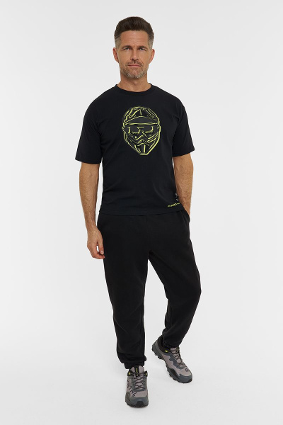 Футболка FINNTRAIL Helmet 6717 BlackYellow