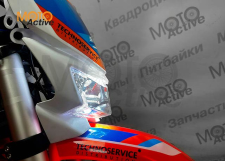 Питбайк APOLLO RFZ START 125X-LЕ 17х14 ( Оранжевый/ORANGE)