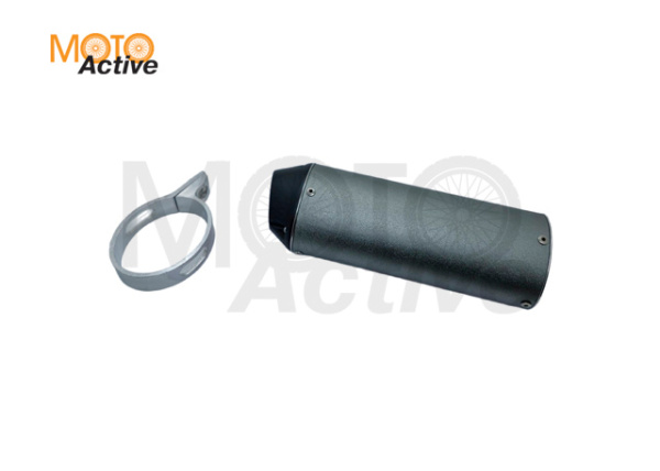 Глушитель (банка), DB-Killer, ф=38мм, с хомутом, серый (WW0622)